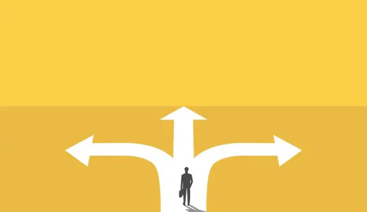 Image of career pathway options that represent talent mobility.