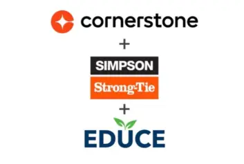 simpson strong tie, cornerstone, and educe