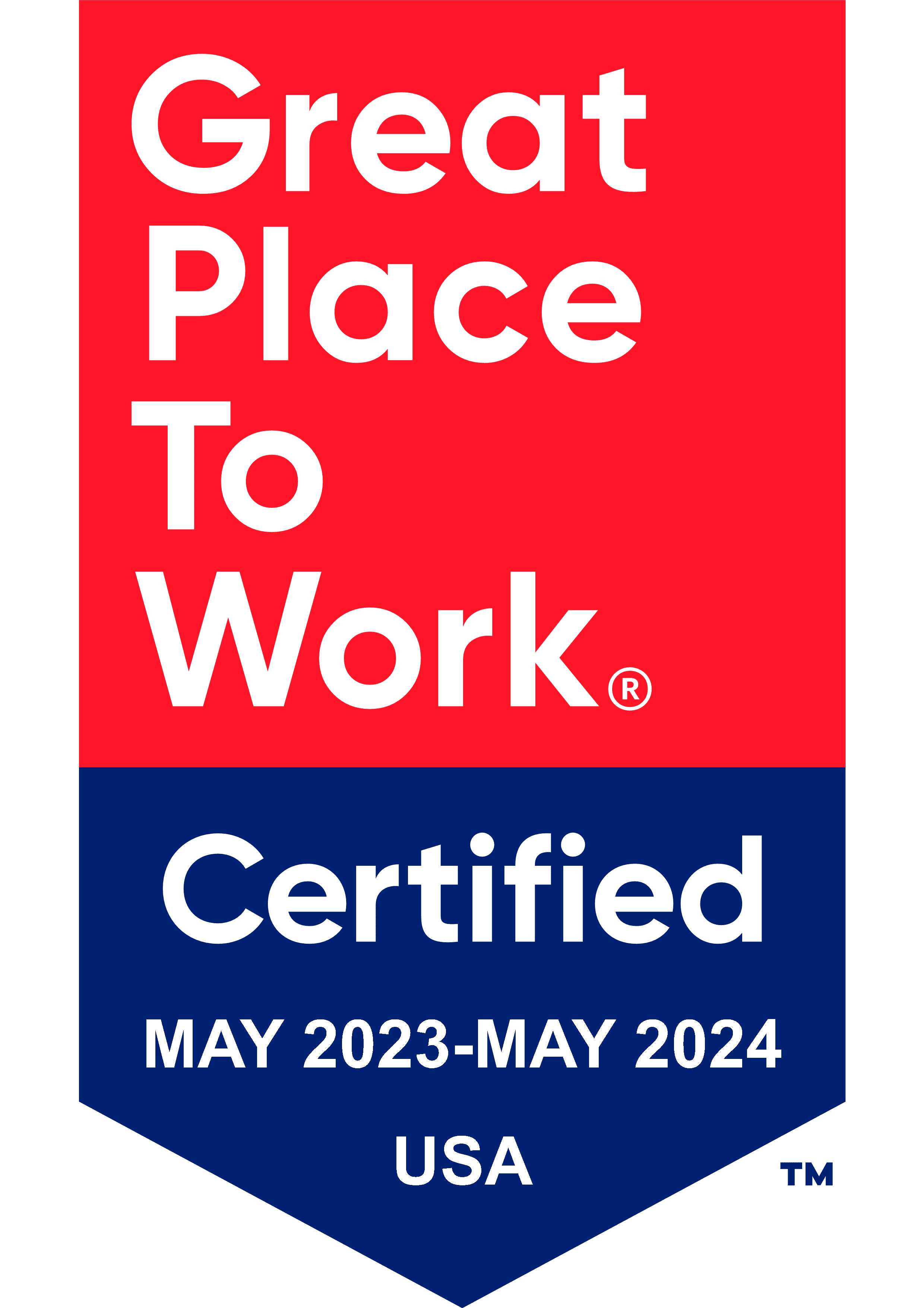 GPTW certification badge