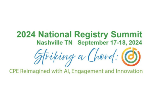 2024 NASBA Registry Summit graphic card