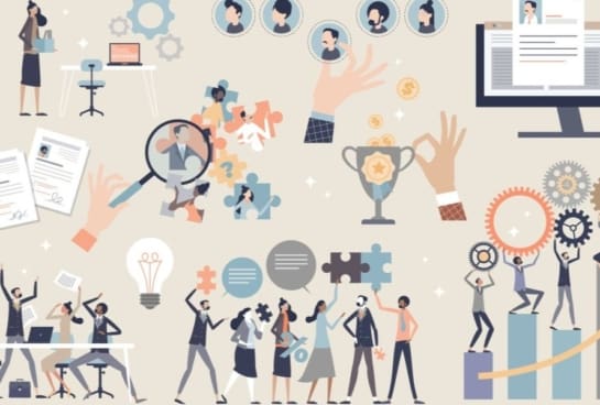 Illustration of talent management