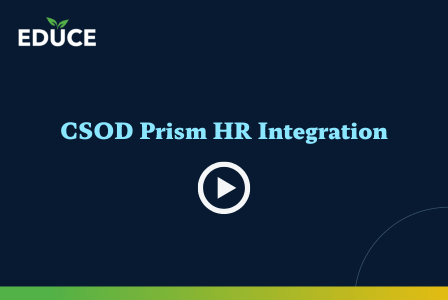 CSOD Prism HR Integration