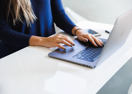 woman typing woman typing